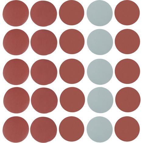 Rhg 25-teiliges Farbiges Schleifpapier-set (körnung 800, 1000, 1500, 2000, 3000) – Kombinierbare Schleifscheiben, Schleifpads Und Schleifpapier Zum Schleifen, Polieren Und Entrosten