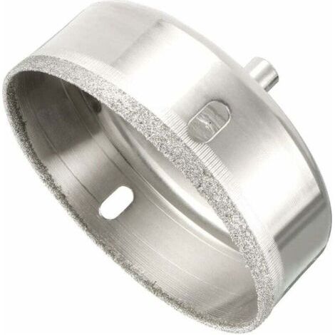 Qorva - Diamant-lochsägebohrer Für Fliesen, Kernbohrer Für Keramik, Granit, Marmor, Glas, 90 Mm, Seuçais