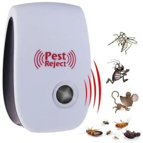 Qorva - Ultraschall-schädlingsbekämpfungsmittel Mit Elektronischer Steuerung Für Mäuse, Ratten, Nagetiere, Insekten, Kakerlaken, Mücken Und Andere Insekten.