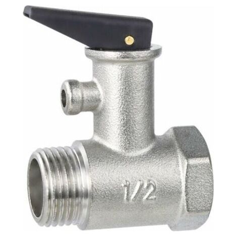 Qorva - Hochwertiges Sicherheitsdruckbegrenzungsventil Für Warmwasserbereiter, Dn15.