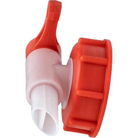 Rhg 1 Stück 23 Mm Ausgießhahn Für Din 61 Ablassbehälter Für 20 Liter Benzin, Camping, Garten, Warmwasser, Küche, Lebensmittelechtes Wasser, Universeller Kunststoff