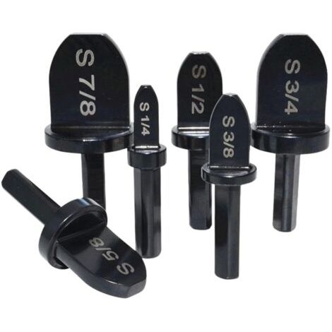 Qorva Kupferrohraufweiter, 6-teiliges Rohraufweiter-set, Werkzeug Zur Erweiterung Von Kupferrohren, Hvac-rohre Für Aluminiumrohre Und Andere Flexible Metallrohre, Manuelles Service-kit