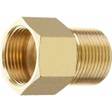 Messing-hochdruckreinigeranschluss, M22 15 Mm Außengewinde Auf M22 14/15 Mm Innengewinde Schlauchadapter