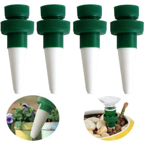 Qorva-4er-set Glas-bewässerungskugeln Für Blumenzwiebeln, Wasserreservoir Für Pflanzen, Bewässerung Für Die Feiertage, Automatische Bewässerung Für Blumen, Garten, Außen- Und Innenbereich