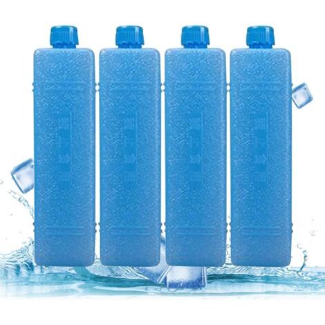 Qorva 4-teiliges Kühlakku-set, Tragbare, Langlebige Kühlakkus, Kühlakkus Zum Kühlen Von Eis In Kühlschränken, Klimaanlagen, Ventilatoren Und Kühlboxen.