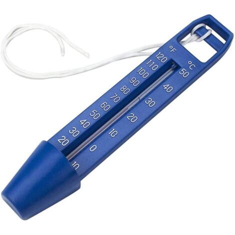 Qorva Schwimmendes Wasserthermometer, Schwimmbadthermometer, Tragbares Thermometer Für Temperaturen Von 0–50 °c, Eisbadthermometer