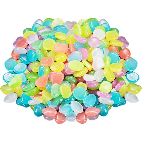 Packung Mit 1000 Leuchtsteinen, Geeignet Für Aquarien, Töpfe, Vasen, Den Außenbereich, Rasenflächen Und Gehwege.