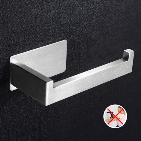 Rhg Toilettenpapierhalter, Selbstklebend, Edelstahl, Für Küche Und Bad - 1