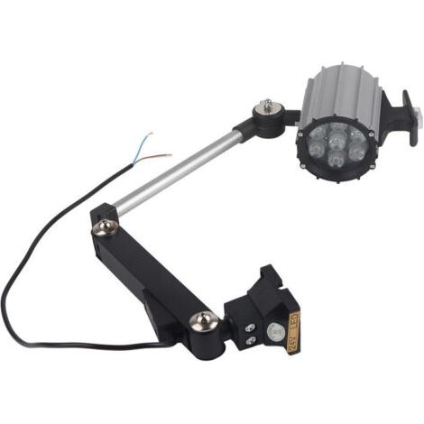 Rhg Mehrzweck-led-arbeitsleuchte Mit Verstellbarem Arm Und Schraubbefestigung Für Cnc-dreh- Und Fräsmaschinen, 7 W, 24 V