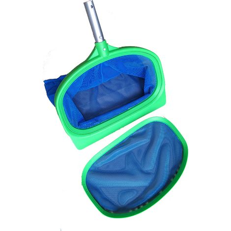 2-in-1 Feinmaschen-poolnetz, Teichnetz Zur Algenentfernung, Poolnetz Mit Tiefen Maschen