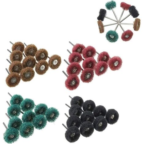 Rhg 80-teiliges Schleifscheiben-set Für 1-zoll/25-mm-schleifscheiben Für Dremel-rotationswerkzeuge, Körnung 80/150/240/300