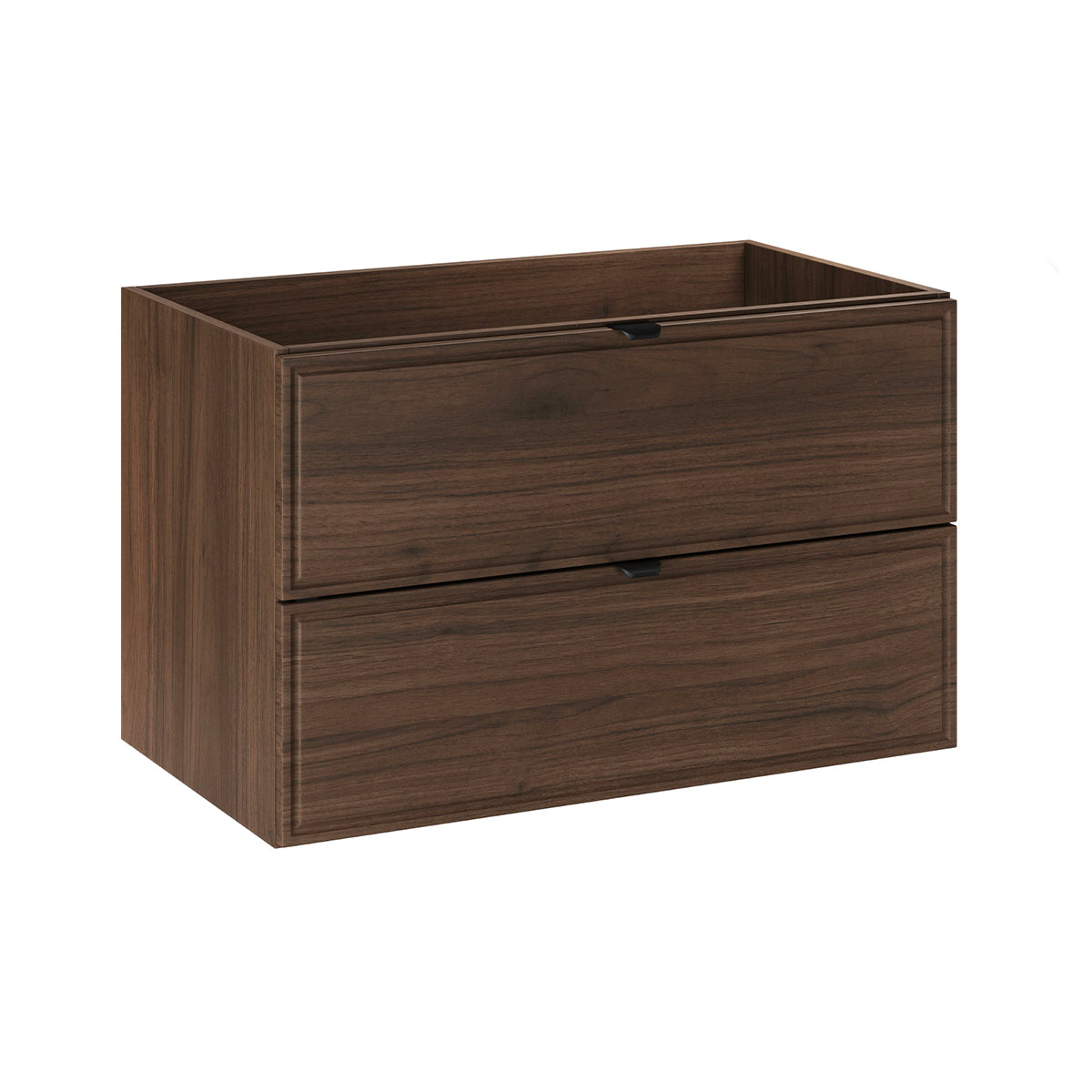 Waschtischunterschrank 80cm Elias Dunkles Holz
