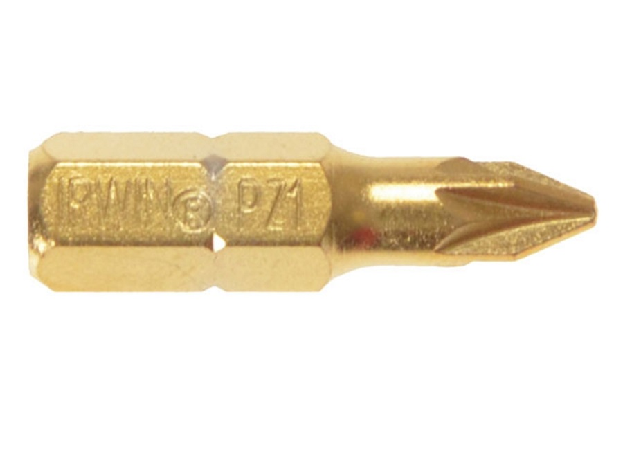 Tin-titanium Pozidriv Bits 1/4' 25mm 10er Set Pz1 - I-10504341