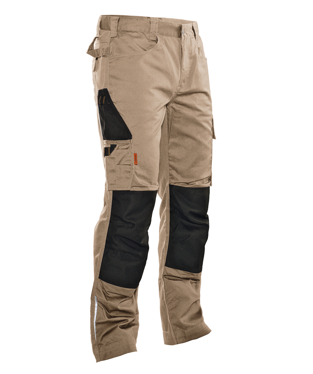 Jobman - Arbeitshose 2321 Khaki/schwarz Größe 58