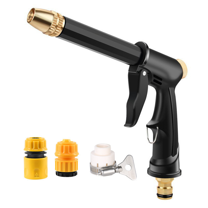 Pistolet Pulvérisateur Haute Pression, Pulvérisateur Multifonctionnel, Adapté Aux Jardins Et Aux Stations De Lavage De Voitures.