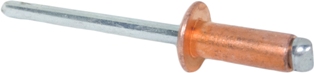 3x6 Cu/st Blindnieten Iso 16582 10 Stück.