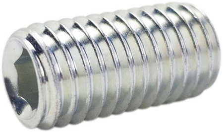 M3x5 Gewindestift Ohne Kopf, Verzinkt, Din 913, 20 Stück.