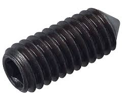 Gewindestift Ohne Kopf, Schwarz M12x12 Din914, 10 Stück