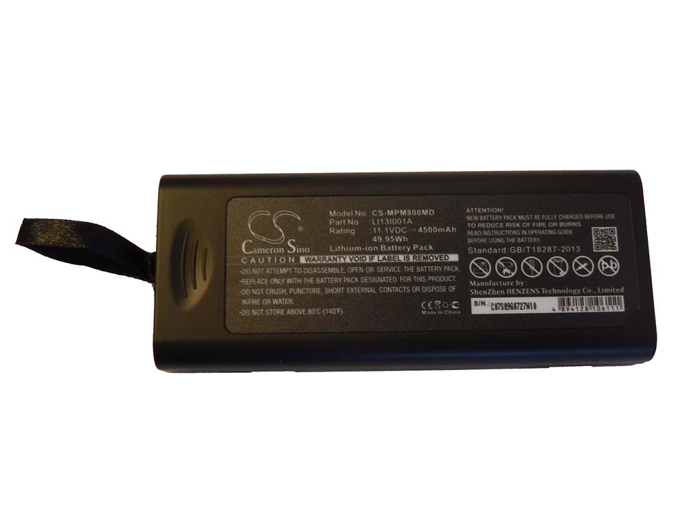 Vhbw - Akku Kompatibel Mit Mindray Imec 12, 10, 8 Medizintechnik (4500mah, 11,1v, Li-ion)