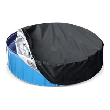 Rhg Poolabdeckung, 80x30cm Oxford Anti-uv Winter-poolabdeckung, Wasserdichte Und Staubdichte Poolabdeckung Zum Sauberhalten Ihres Pools, Geeignet Für Außenpools