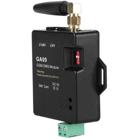 Rhg Gsm-funkalarmsystem, Ga09 Mini-alarmbox Mit Antenne, Intelligenter Sms- Und Anrufalarm Für Zuhause, Industrie, Fabrik, Lagerhalle, Kontrollraum