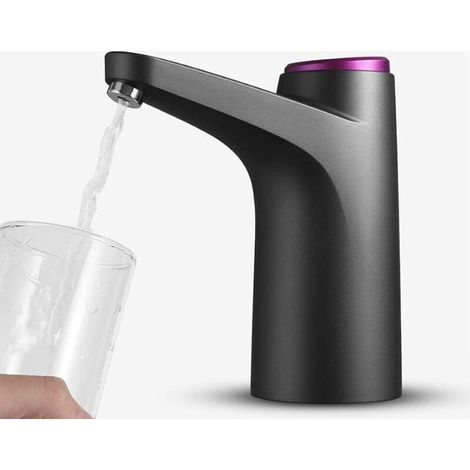 Rhg Kanuo Wasserspender, Tragbare Elektrische Wasserpumpe Mit Usb-ladefunktion, Universell Für 3-5 Gallonen-flaschen, Kabelloser Elektrischer Wasserspender Für Den Innen- Und Außenbereich