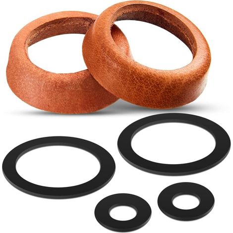 Rhg-ersatzteilsets Für Handpumpen, Lederdichtungssatz Typ 75, Lederhülse Und O-ring, Kolbenhülse Für Gartenpumpe, Handpumpe, Brunnenpumpe, Pumpendichtung (