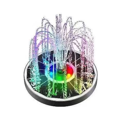 Solarbetriebener Gartenbrunnen, Dekorative Solarpumpe Für Teich Und Vogeltränke