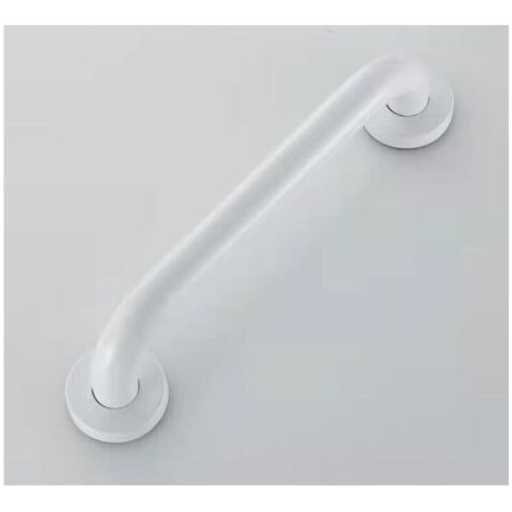 Qorva - Weißer 400 Mm Duschhaltegriff, Sicherheits-duschgriff, Toilettenhaltegriff Für Behinderte, Stützstange Für Toilette, Dusch- Und Toilettenhaltegriff