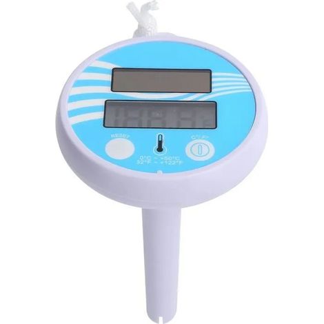 Schwimmendes Poolthermometer Mit Gut Lesbarem Lcd-display, Solarbetriebenes Elektronisches Schwimmbadthermometer Für Spa