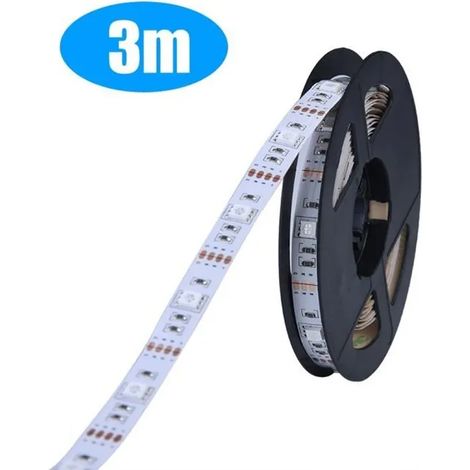 Led-streifenleuchte, Flexible Led-lampe Für Tv-hintergründe, 3 M (schwarz) - Hen