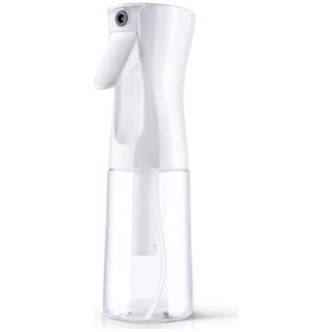 Qorva Sprühflaschen – 200 Ml Weiße Und Transparente Nachfüllbare Kunststoff-sprühflasche Für Gartenarbeit, Reinigung Und Schönheit