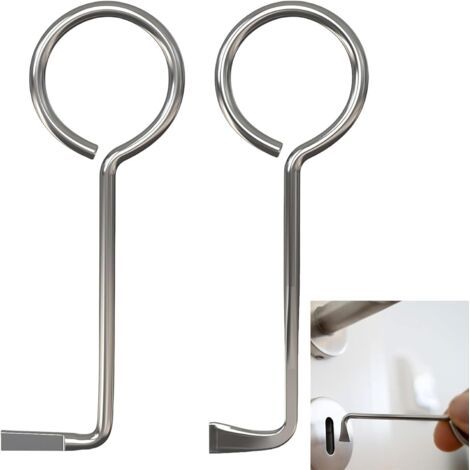 Qorva 2-teiliges Generalschlüssel-set, Universalschlüssel, Öffnet Fast Jede Tür, Schlossöffnungsset Zum Öffnen Von Stacheldrahtschlössern Und Schlafzimmertüren
