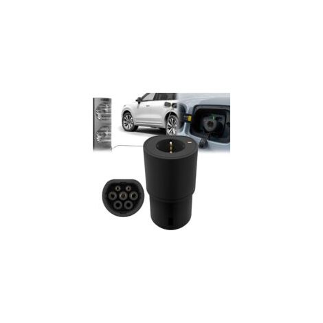 V2l Elektrofahrzeugadapter 2,5 Kw 10 A 220 V Typ 2 Auf Standard-eu-stecker – Ip54 Wasserdicht – Für Outdoor- Und Campingnutzung