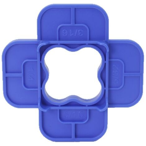 Qorva-blue Terrassenmatte, 9,89,82,15 Cm, 1 Stück, Holzplatte, Kunststoff-isolierring, Terrassenmatten-abstandshalter-set.