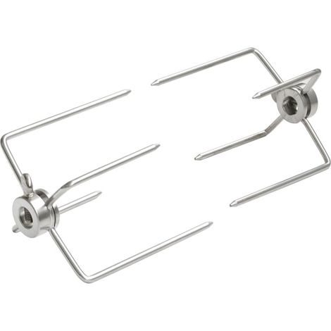 Fleischspieße Aus Edelstahl Für Den Grill (für Drehspieße Mit Einem Durchmesser Von Ca. 1–10 Mm), 2 Stück