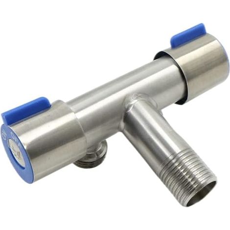 1/2"-eckventil – Eckregelventil – Doppelregelventil – Doppelschalter – Dreiwege-eckventil – Für Bad, Wc, Waschbecken, G1/2-armatur
