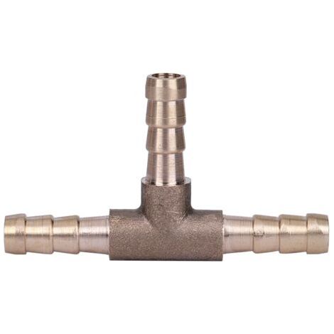 Qorva – 3-wege-kraftstoffschlauchverbinder, Messing-t-stück, 6 Mm Für Benzin-, Öl- Und Druckluftschläuche