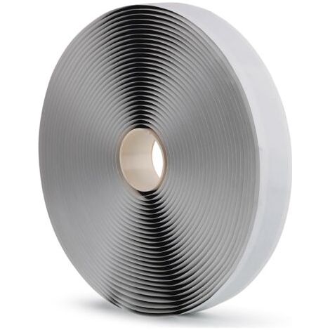Qorva - Schwarzes, Selbstklebendes Butyl-dichtungsband (20 Mm Breit X 2 Mm Dick X 20 Meter Lang), Geeignet Für Die Reparatur Von Wohnmobilen, Zum Abdichten Von Fenstern Und Dächern