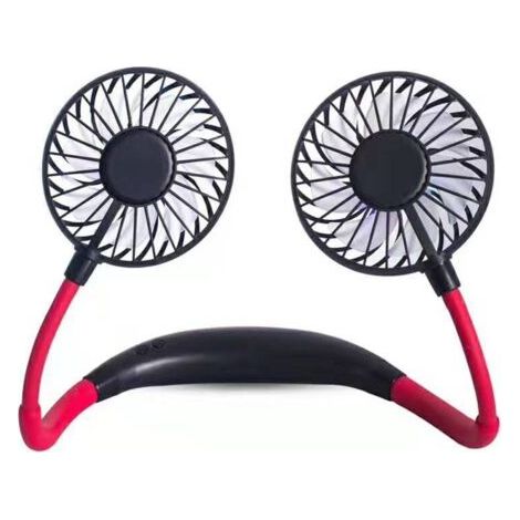 Qorva Nackenventilator, Tragbarer Usb-mini-sport-nackenventilator