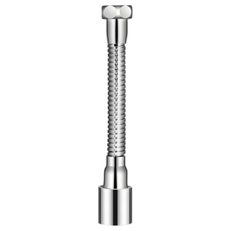 Qorva-14cm Verstellbare Küchenarmaturverlängerung M20 Mit 2 Sprühmodi, 360° Flexiblem Luftsprudler, Edelstahlverlängerung Zur Wassereinsparung, Kompatibel Mit Allen Modellen.