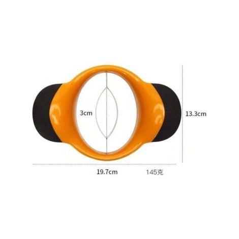 Qorva Mangoschneider, -schäler, -hobel Und -teiler Mit Edelstahlklinge, Ergonomischem Gummigriff, Rutschfest, Extra Großer Mangoschneider