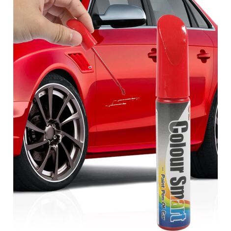 Qorva-(rot, 1 Stück) Lackkratzer-ausbesserungsstift, Lackausbesserungsstift, Autolackstift, Kratzerreparaturstift Für Auto-, Motorrad- Und Fahrradkarosserie