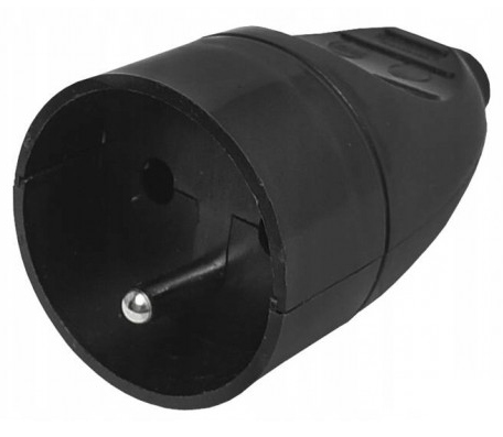 Tragbare Schwarze Steckdose Gn-171 Für Verlängerungskabel