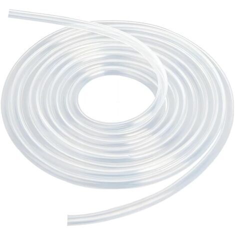 Qorva - 5 Mm X 7 Mm Transparenter Pvc-schlauch Für Teiche, Aquarien Und Bewässerung, Luftschlauch, 2 Meter
