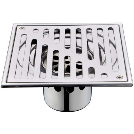 Duschablauf Aus Edelstahl Für Begehbare Duschen – Geruchsneutral – Verstopfungsfreies Sieb – 150 Mm X 150 Mm