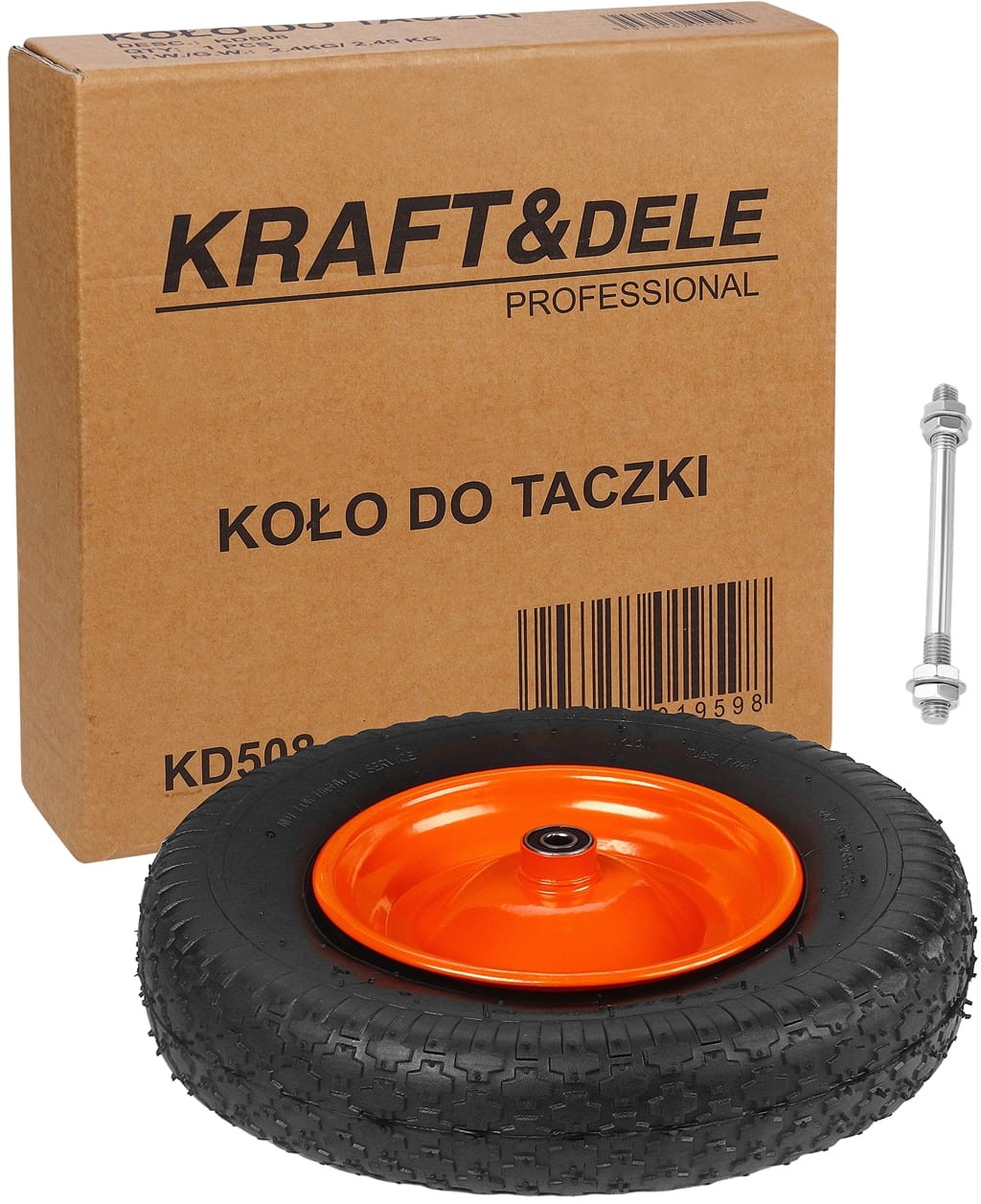 Schubkarrenrad 16" Kd508