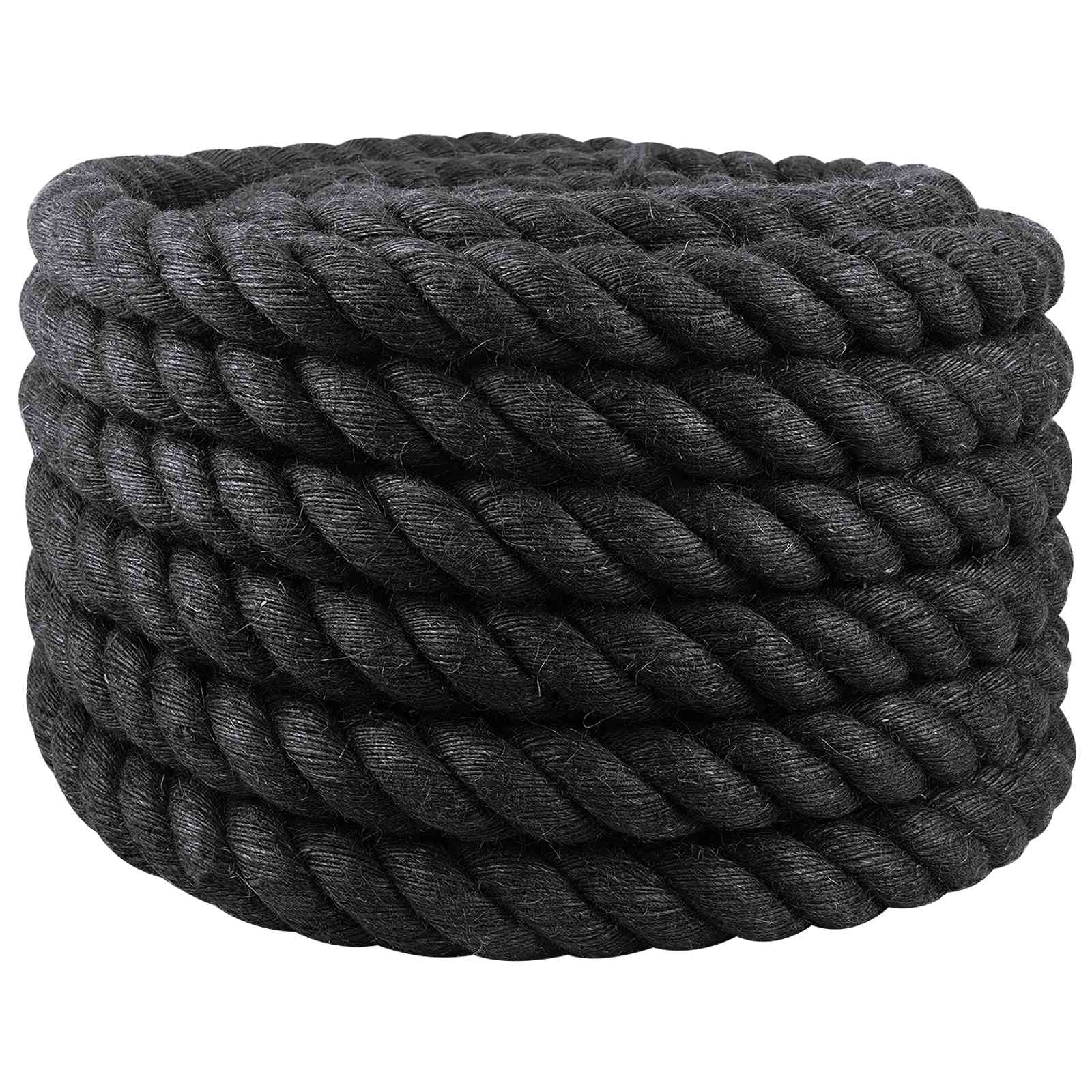 Juteseil 500 Mm 10 M Schwarz 100% Tossa Jute Vidaxl