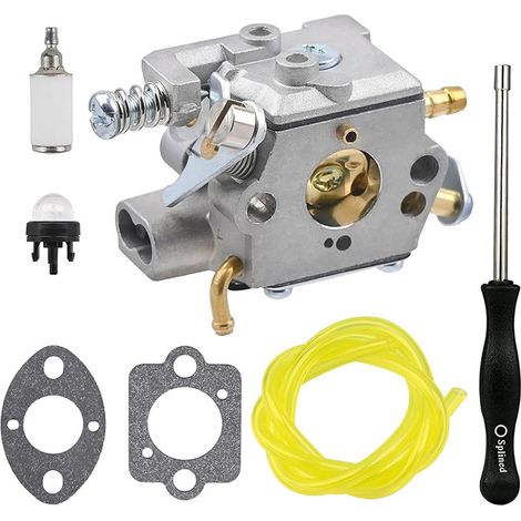 Vergaser Für Husqvarna 584901401, 525l, 525ls – Mit Primerpumpe, Filter Und Einstellwerkzeug