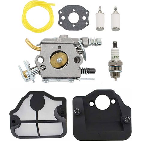 Husqvarna Vergaser-reparatursatz 36-142 – Wt-834, Wt-657 – Ersetzt 530071987 – Mit Filtern